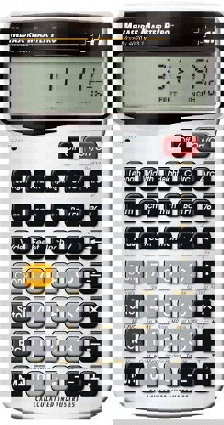 11-Digit LCD (7 Normal & 4 Fractions) 400 Function Handheld Calculator